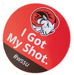 I got my shot sticker