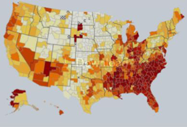 a map of the United States