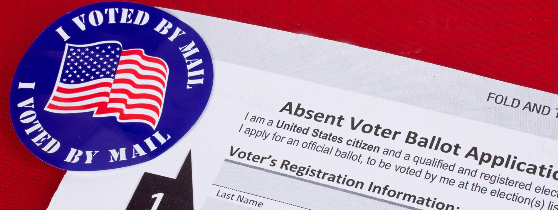 Absentee voter ballot